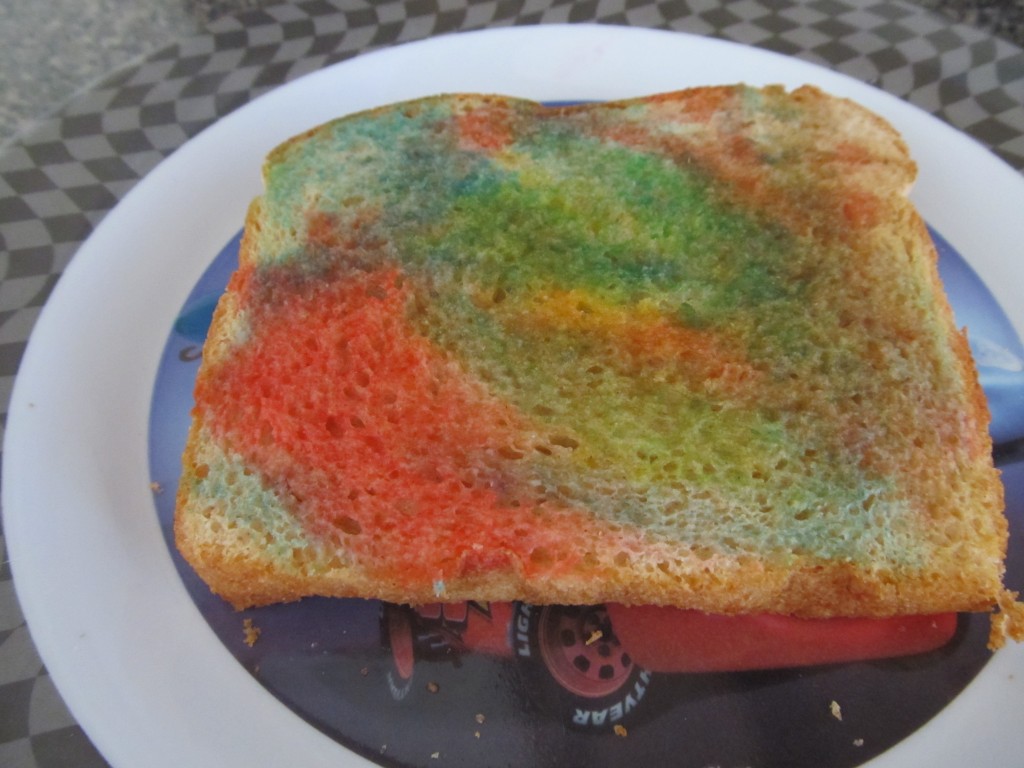 Rainbow Toast