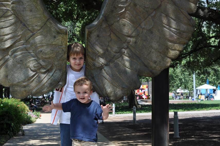 Wings of the City at Discovery Green