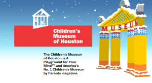 There is lots to do and see and the Houston Children's Museam