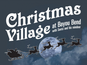 Christmas Village at Bayou Bend - click picture for tickets and info